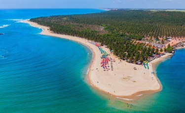 Circuito Praias: Praia de Barra de São Miguel e Praia do Gunga - Saída de Maceió